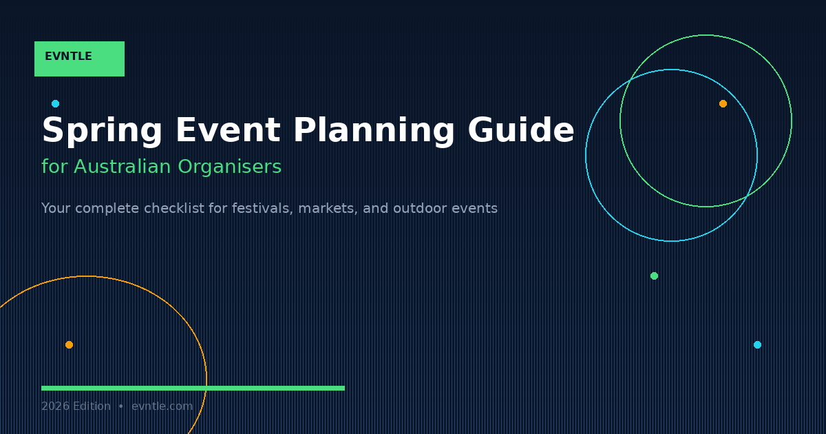 Spring Event Planning Guide for Australian Organisers